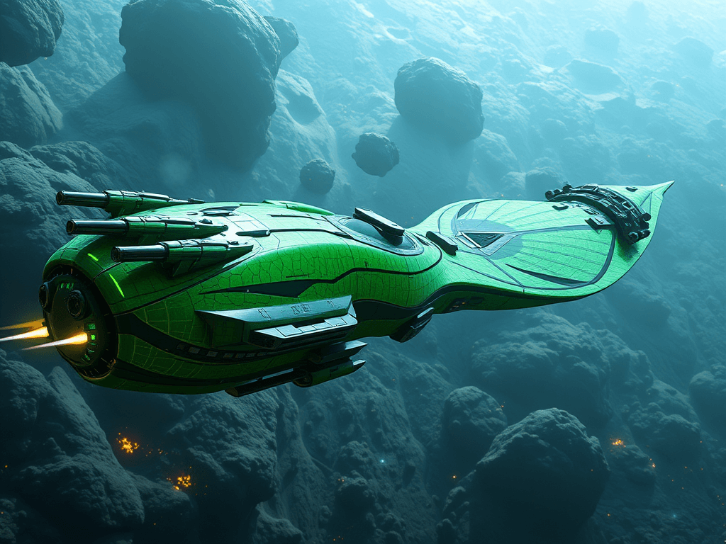 Quantum Titan Science Vessel 390