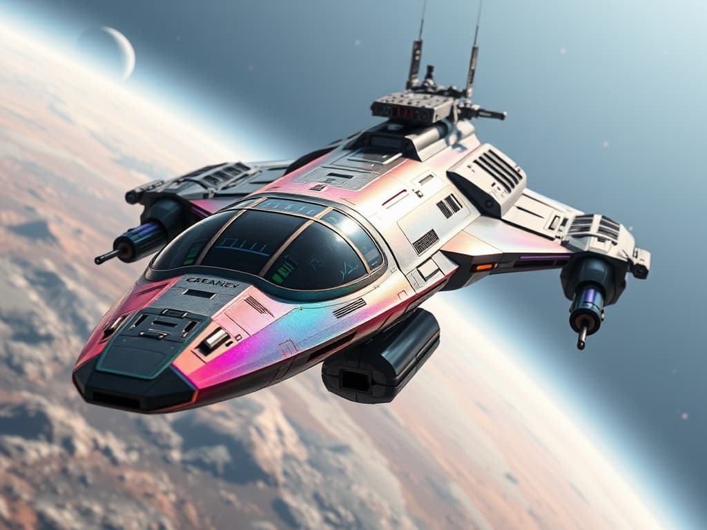 Neon Explorer Science Vessel 652